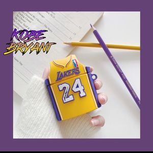Lakers #24 Kobe Bryant airpod case for Airpod 1/2